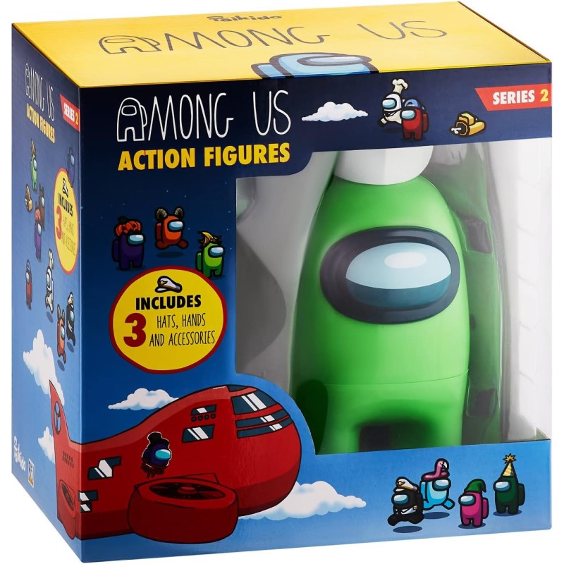 Au6502 Among Us S2 Фигура 17cm Series 2 Зелен Toikido