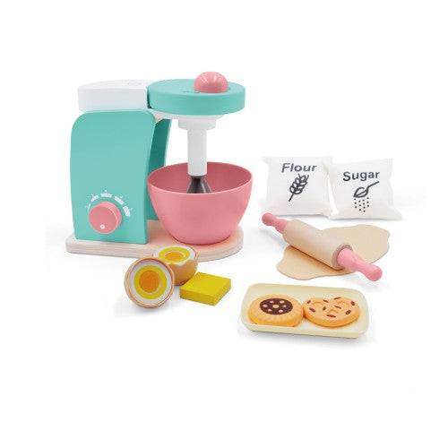 Дървен Миксер С Продукти За Бисквитки Smartbaby