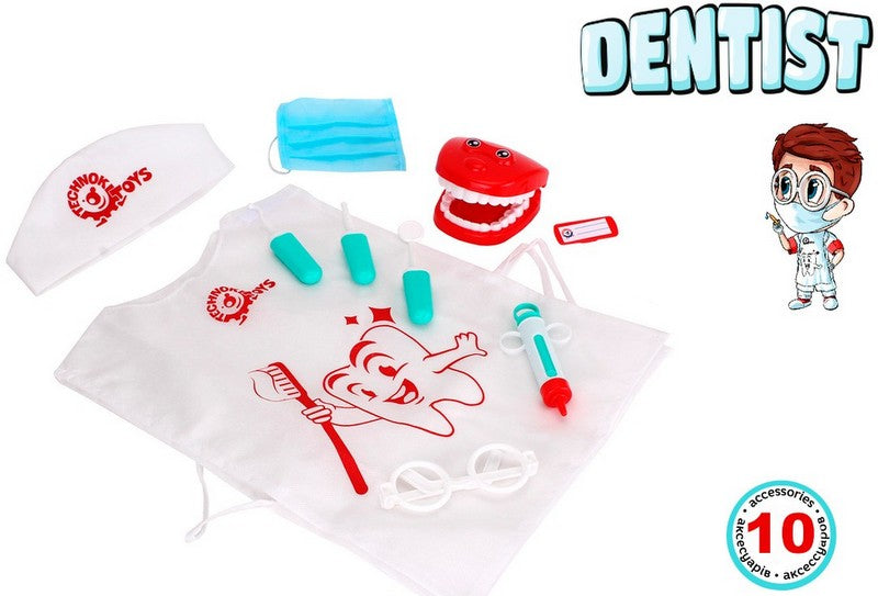 Зъболекарски КомплектС Престилка И Касинка 26Х19Х18