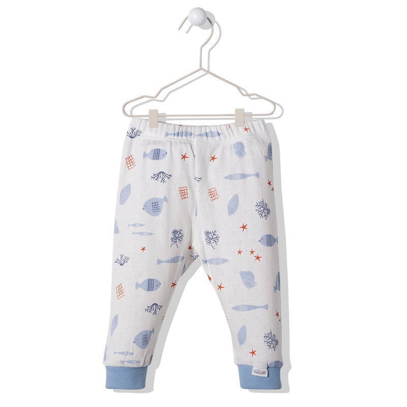 T3128 Панталон Naivy Live Екрю 6-9M/74Cm --- BebeMama