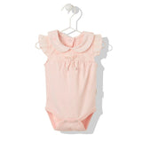 T3143 Боди Authentic Baby Розов 6-9M/74Cm --- BebeMama