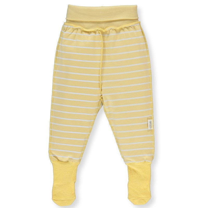 T3222 Ританки-Чорап Baby Couple Жълт 6-9M/74Cm --- BebeMama