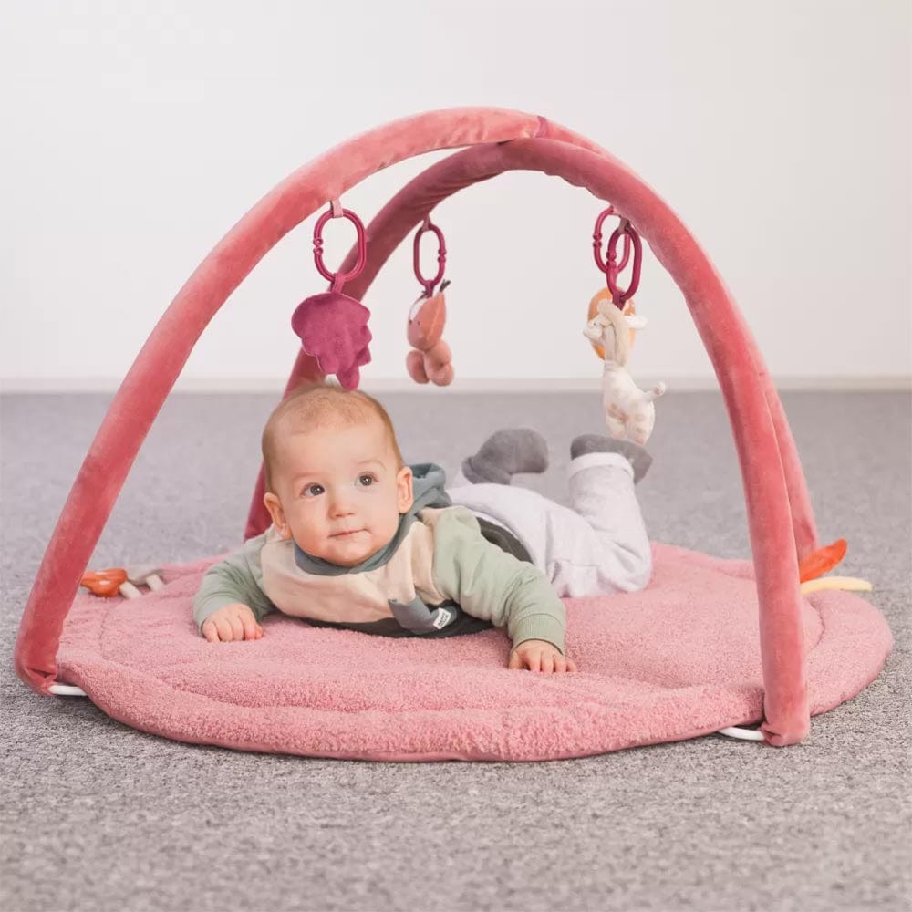 Fillikid Animal Friends Arcă de gimnastică activă și jucărie - Trandafir