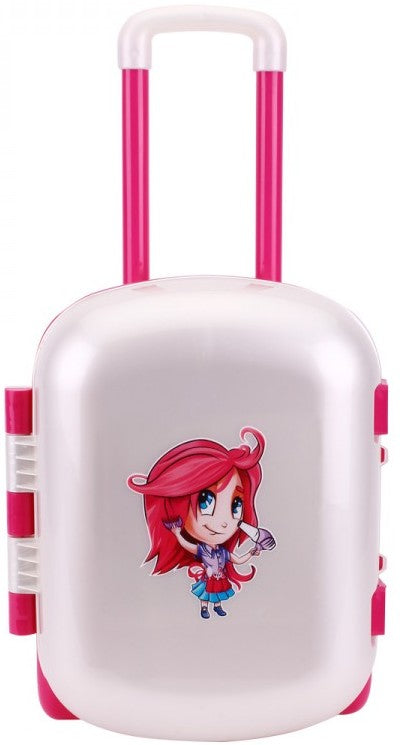 Cărucior cu set de coafură și uscător de păr 35X26X16