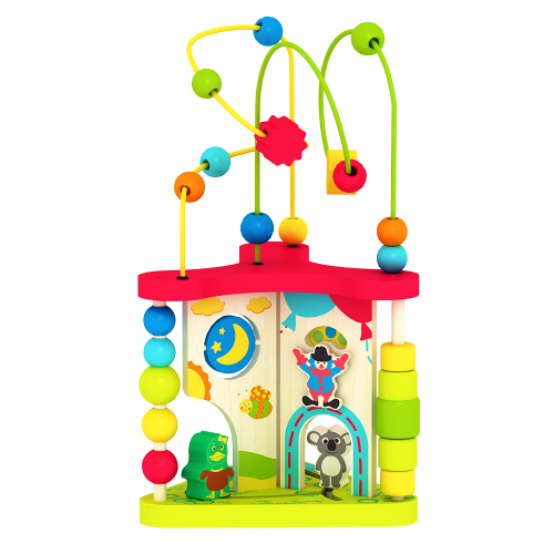 Дървена Дидактическа Кула Smartbaby