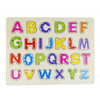 Puzzle din lemn cu alfabetul englezesc