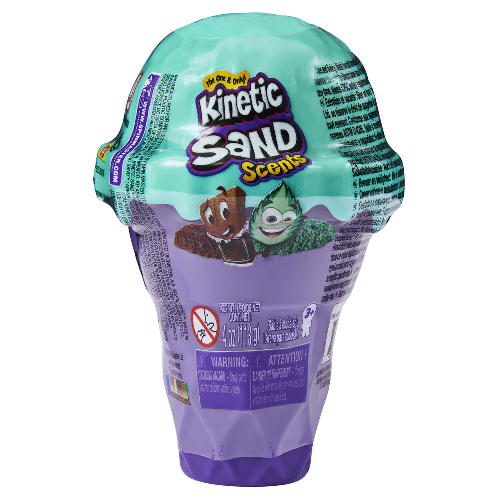 Înghețată Kinetic Sand cu ciocolată verde și mentă
