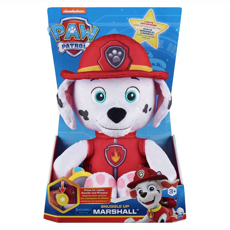 Câine de pluș cu lumini și sunete Marshall