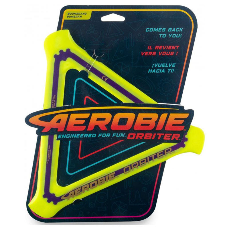 Boomerang Aerobie Orbiter Galben