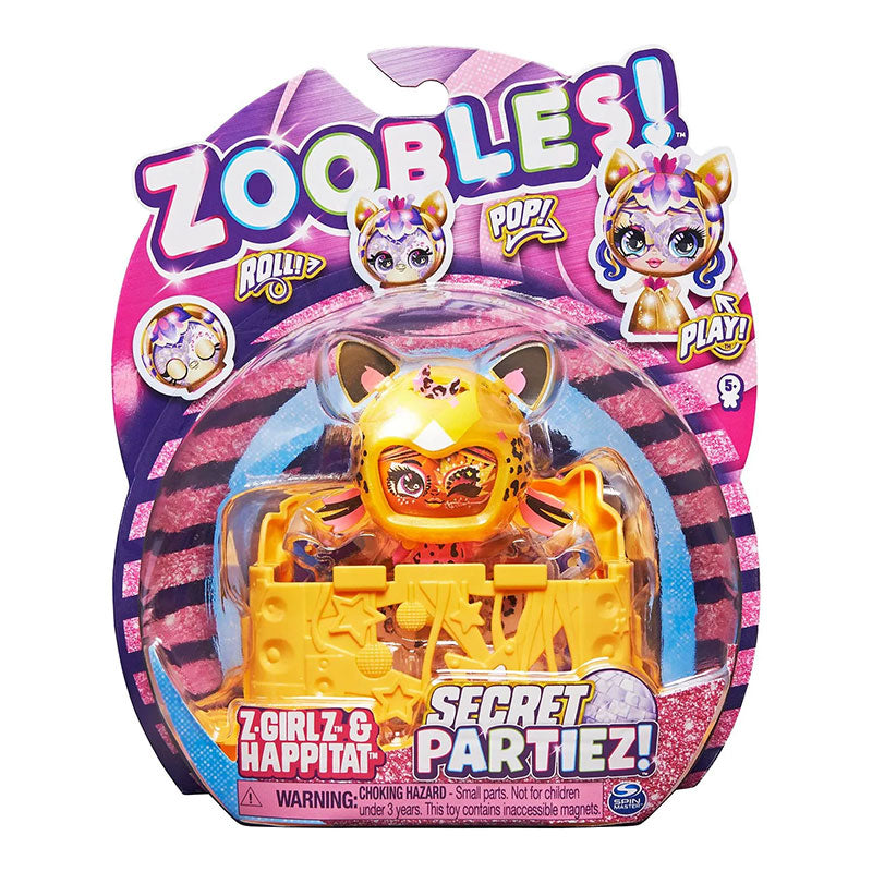 Zoobles leopárd figura Spin Master