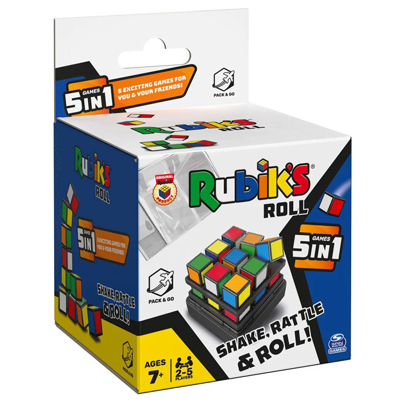 Игра 5в1 Rubik`s Shake, Rattle & Roll Spin Master