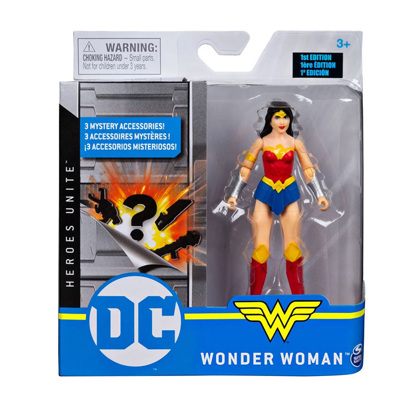 Wonder Woman figura 4 hüvelykes, Spin Master