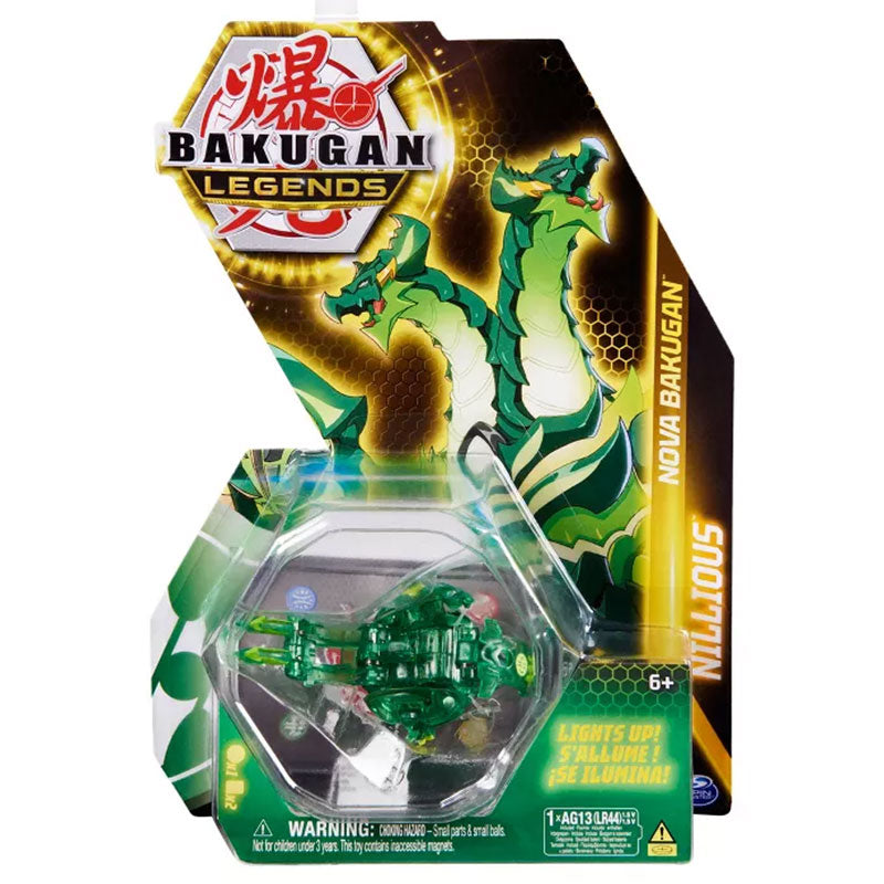 Bakugan Nillious zöld Spin Master