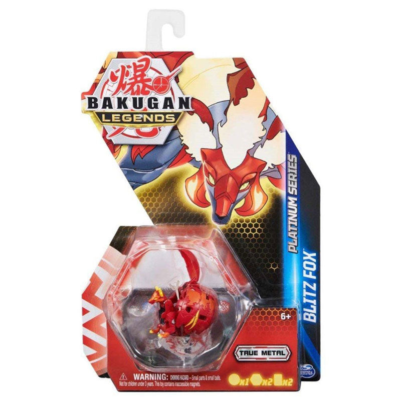 Bakugan Blitz Fox Red Spin Master