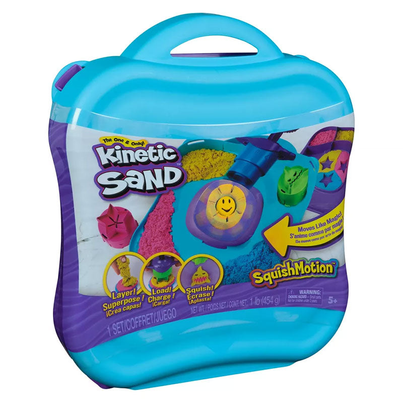 К Кт С Кинетичен Пясък Squish Motion Spin Master