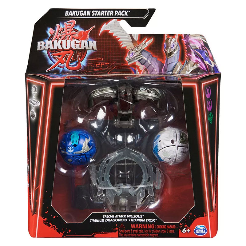 Special Attack Nillious&dragonoid&trox Spin Master