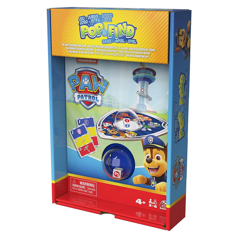 Настолна Игра Paw Patrol Pop And Find Spin Master