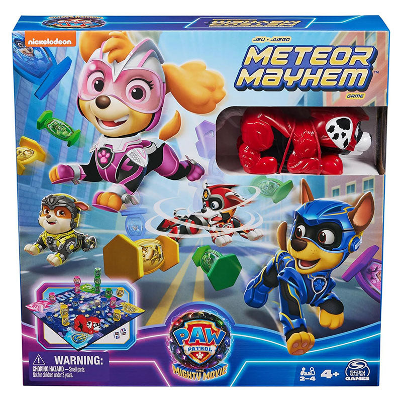 Paw Patrol Meteor Mayhem társasjáték, Spin Master