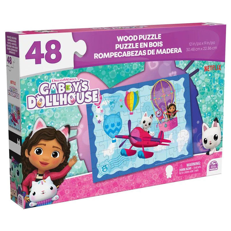 Gabby`s Dollhouse Дървен Пъзел 48 Части Spin Master