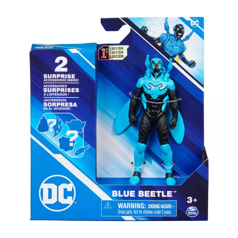 4 hüvelykes Blue Beetle Spin Master akciófigura