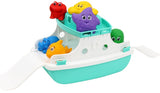 Кораб Ферибот Със Свалящи Се Палуби И 6 Меки Играчки За Баня 27х17х16 Cm Julia