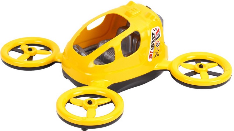 Quadcopter 3 culori 26X25X11