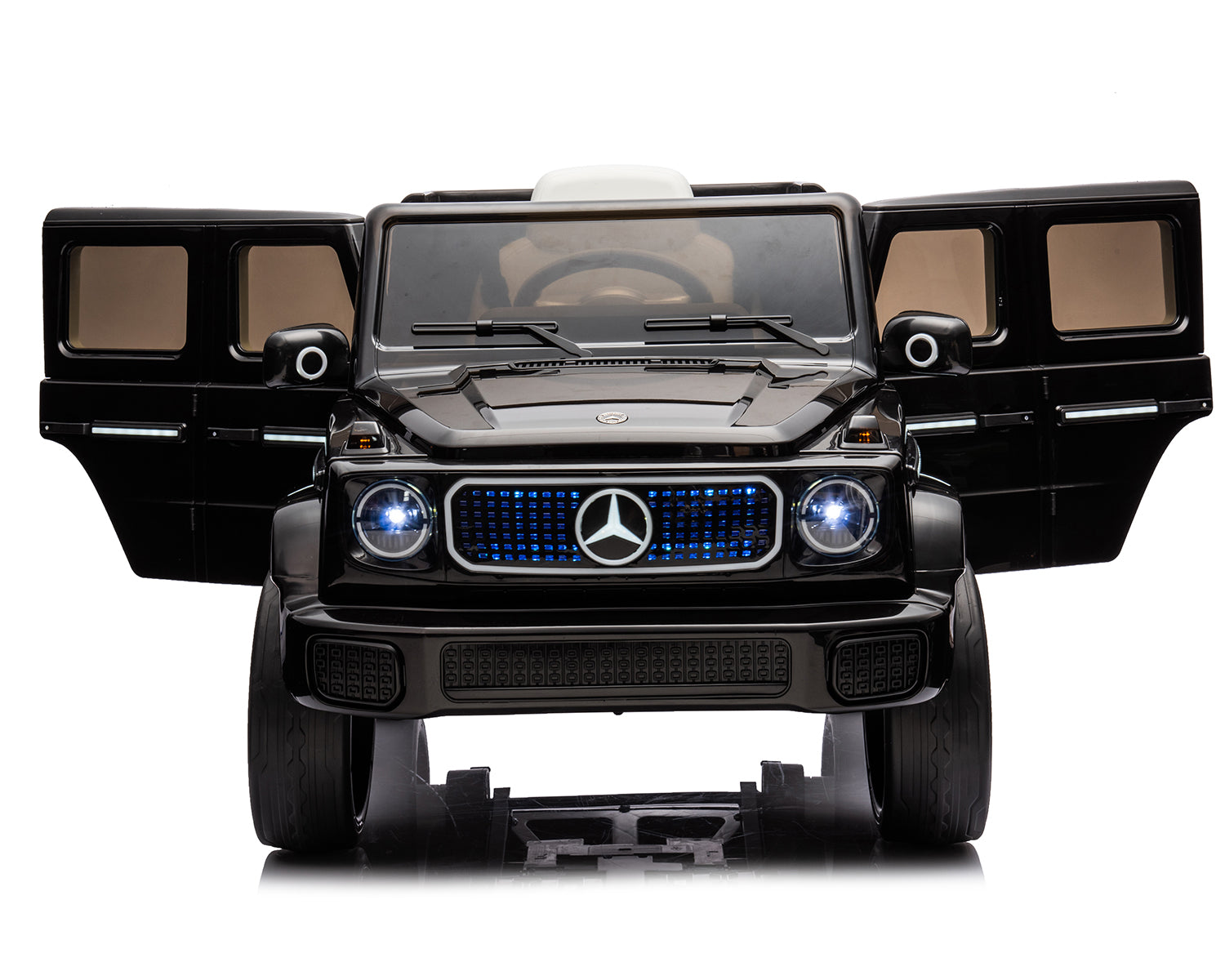 Акумулаторна Кола Licensed Mercedes Benz Eqg Black + Батерия 12V/9Ah