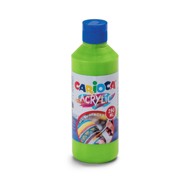 Carioca Akril Akvarellfesték 250ml, Zöld