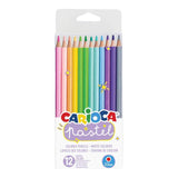 Pastel Цветни Моливи 12 Цвята Carioca