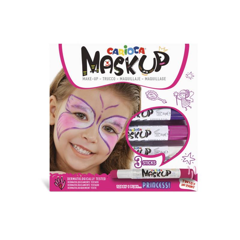 Mask Up Arcfesték Hercegnő, 3 Szín Carioca