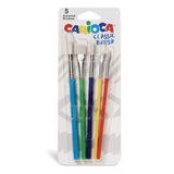 Четки За Рисуване 5 Броя Carioca