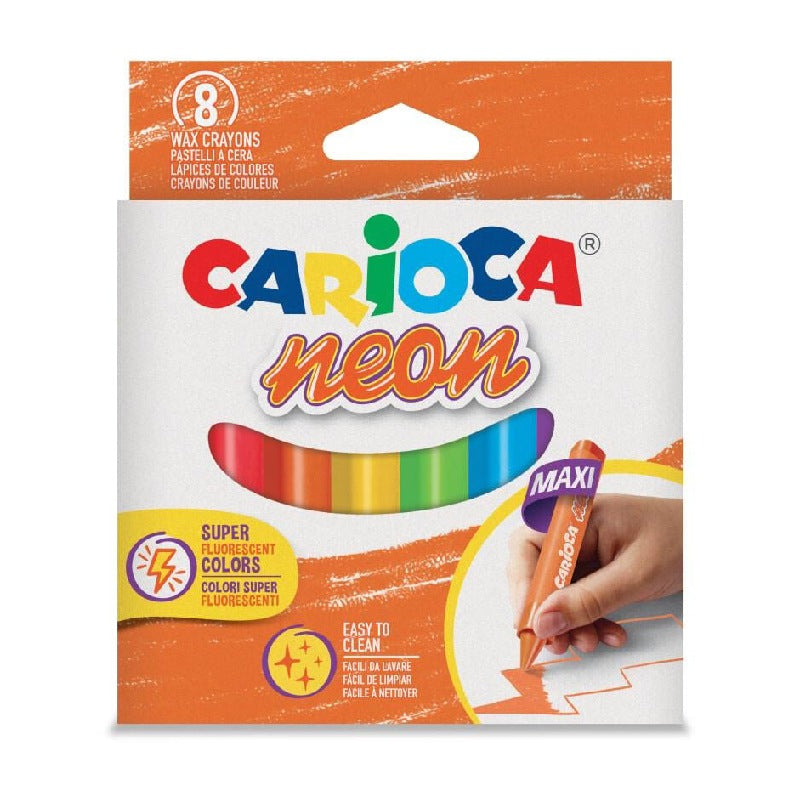 Neon pasztellkréták 8 szín Carioca