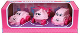 Set 3 Mașini Roz 27X13X9