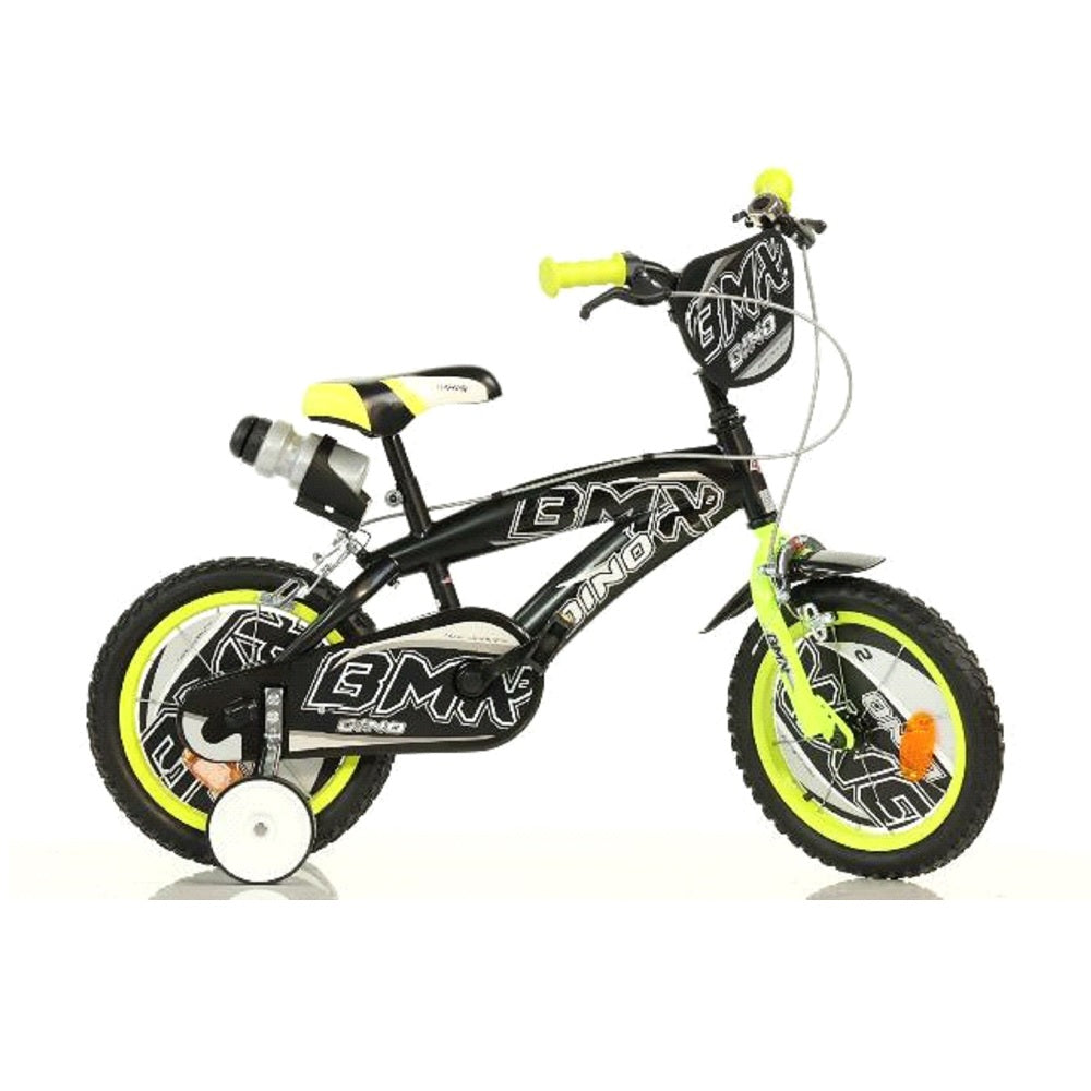 Us 0403b BMX Kerékpár 16" Fekete Sárga Dino Bikes