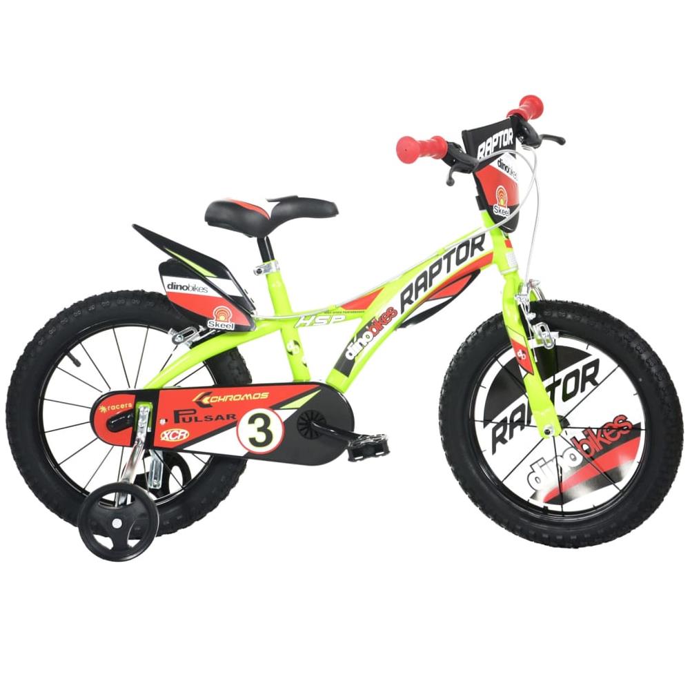 Колело Raptor 14“ Yellow Dino Bikes