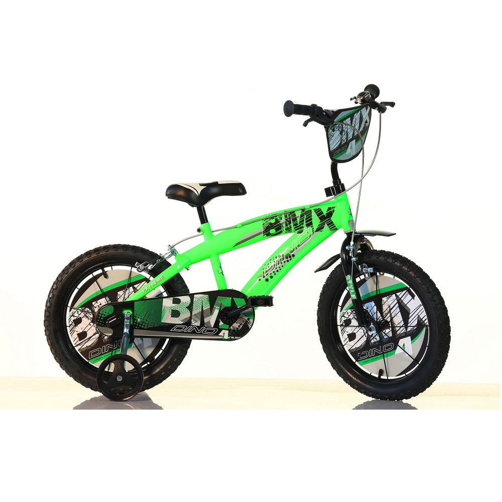BMX kerékpár 14" Green Dino Bikes