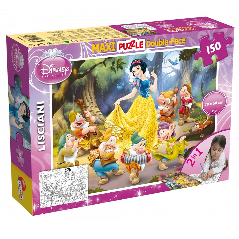 Puzzle 150C Super Maxi Albă ca Zăpada