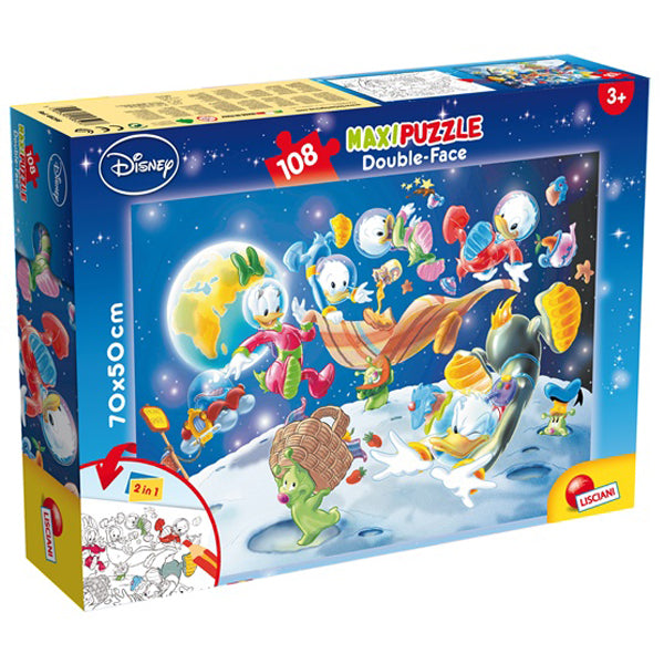Puzzle 108 piese Mickey Mouse în spațiu Maxi DF