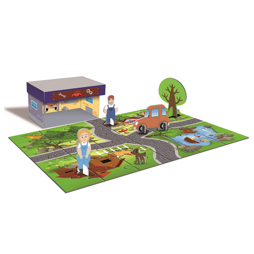 Ludattica Playset Garajul Meu din Orașul Meu