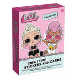Colecție de stickere și felicitări Lol