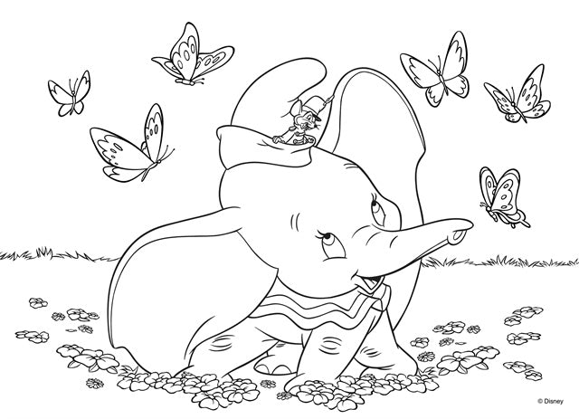 Puzzle 35 de piese Dumbo DF Supermaxi