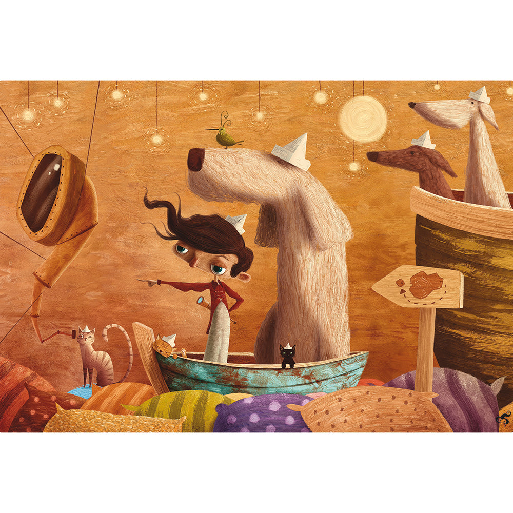 Ludattica Wonderful Gil Esploratori puzzle 108 db-os Lisciani
