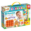 Carotina Baby Конструктор В Кутия 3d Животни Lisciani