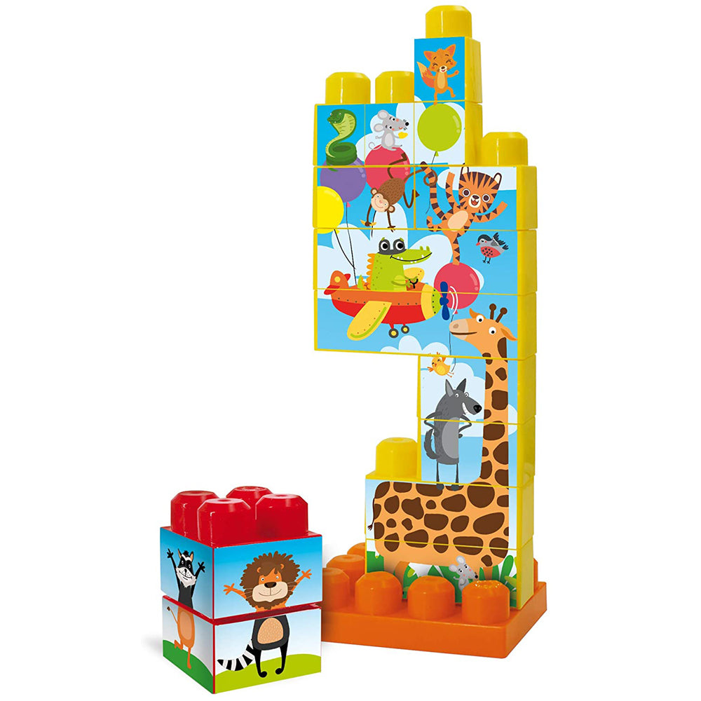 Carotina Baby Конструктор В Кутия 3d Животни Lisciani