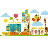 Carotina Baby Конструктор В Кутия 3d Животни Lisciani