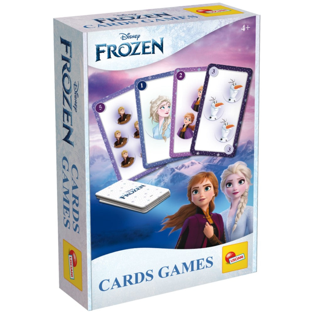 Jocuri de cărți Frozen expuse