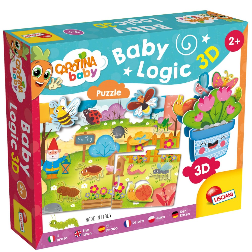 Carotina Baby Logic Garden Puzzle 3D