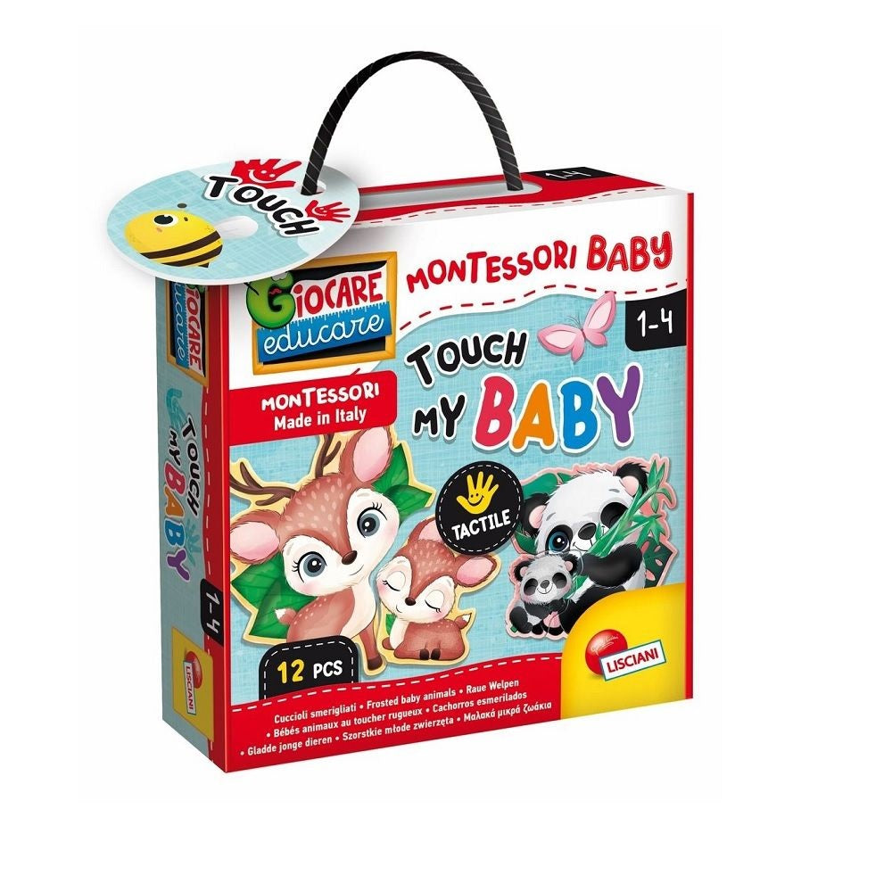 Montessori Baby Touch Cards Lisciani