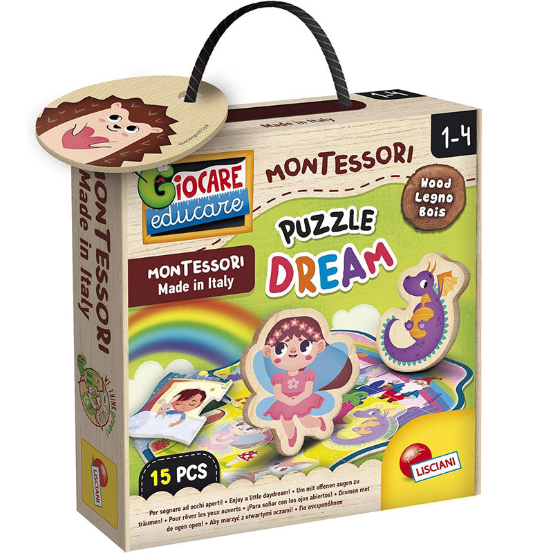 Puzzle Montessori din lemn - Vis