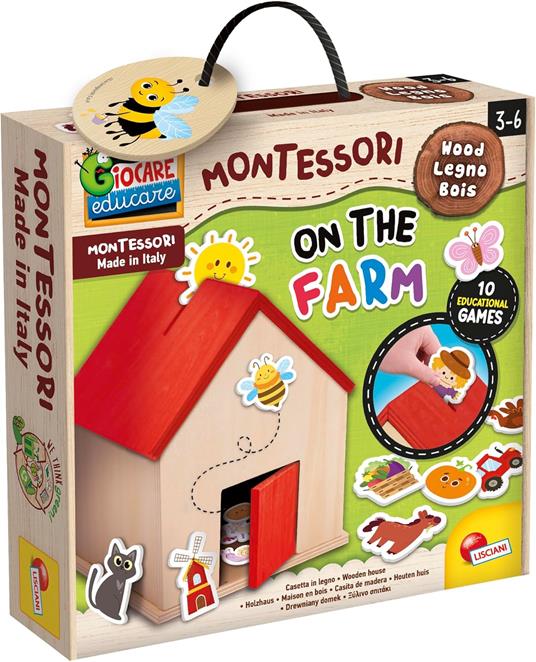 Montessori Bébi Fa „A farmon” Lisciani